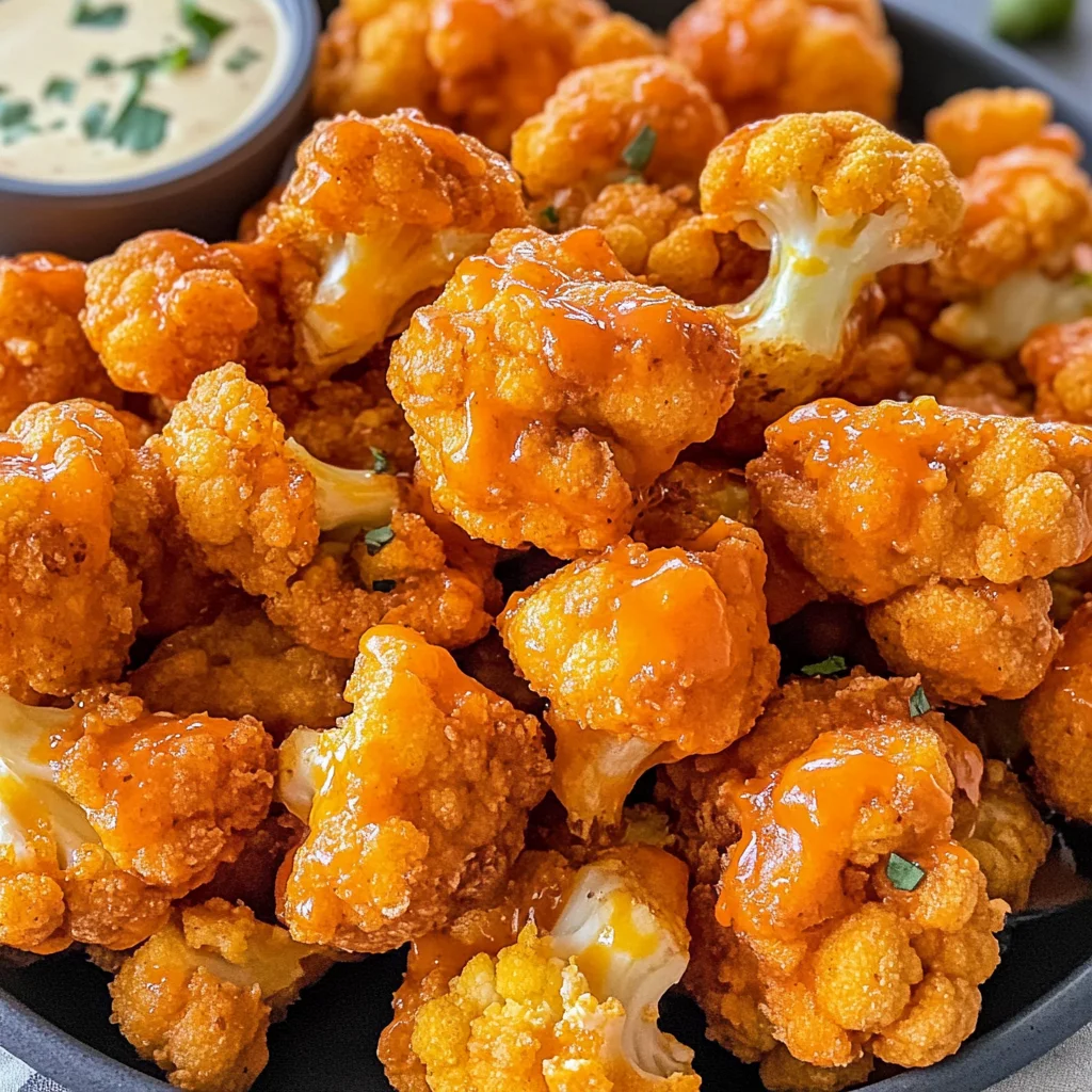 Air Fryer Buffalo Cauliflower Recipe