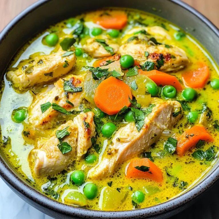 Anti Inflammatory Turmeric Chicken Soup