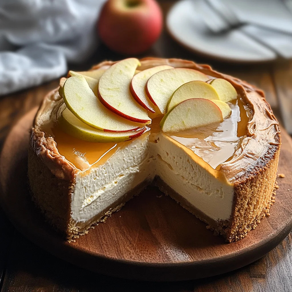 Apple Cider Cheesecake