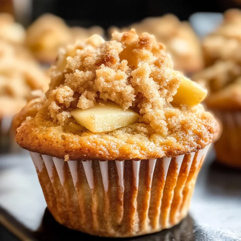 Apple Crumble Muffins