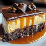 Caramel Brownie Cheesecake