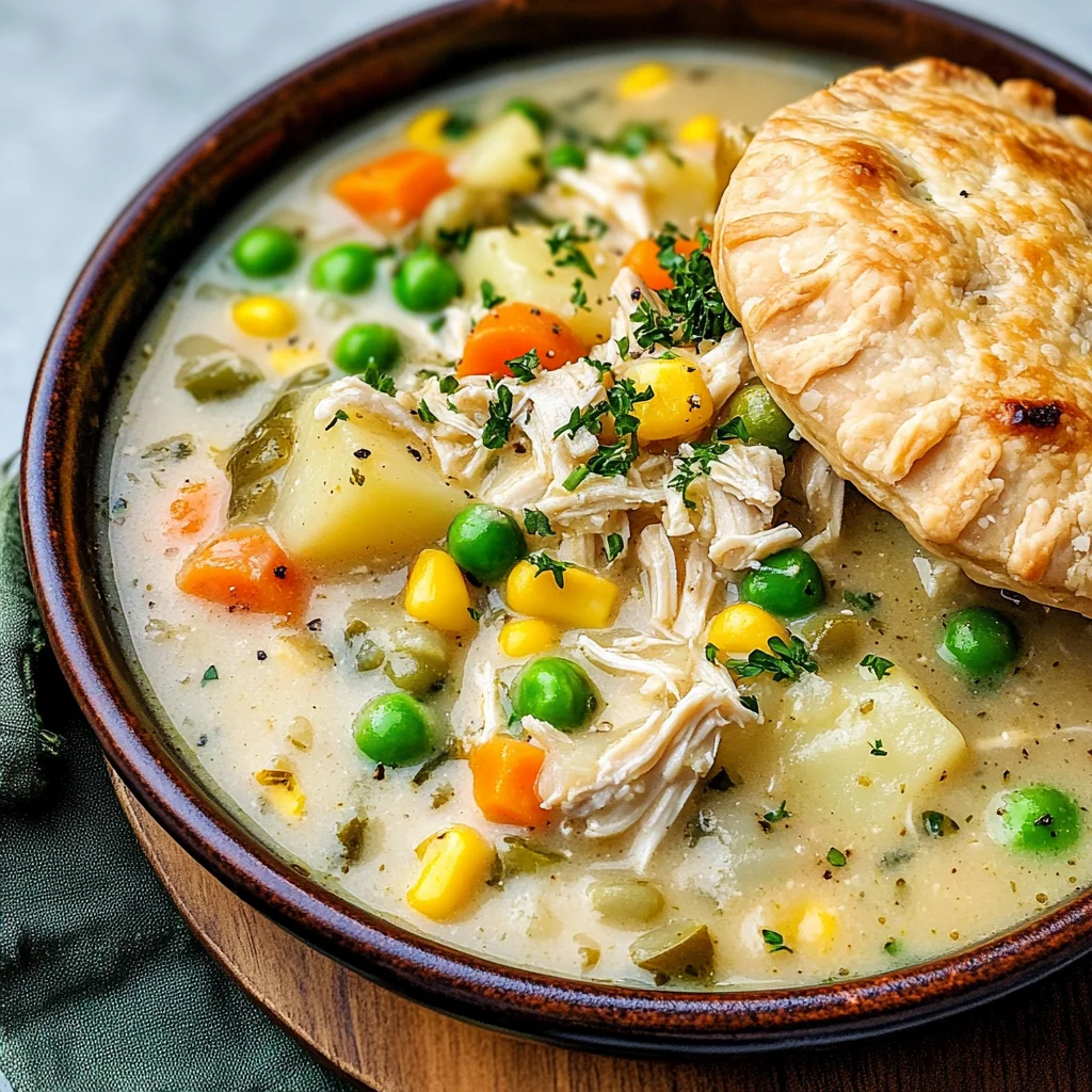 Chicken Pot Pie Soup