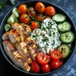 Chicken Tzatziki Bowls