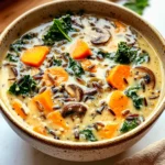 Cozy Autumn Wild Rice Soup