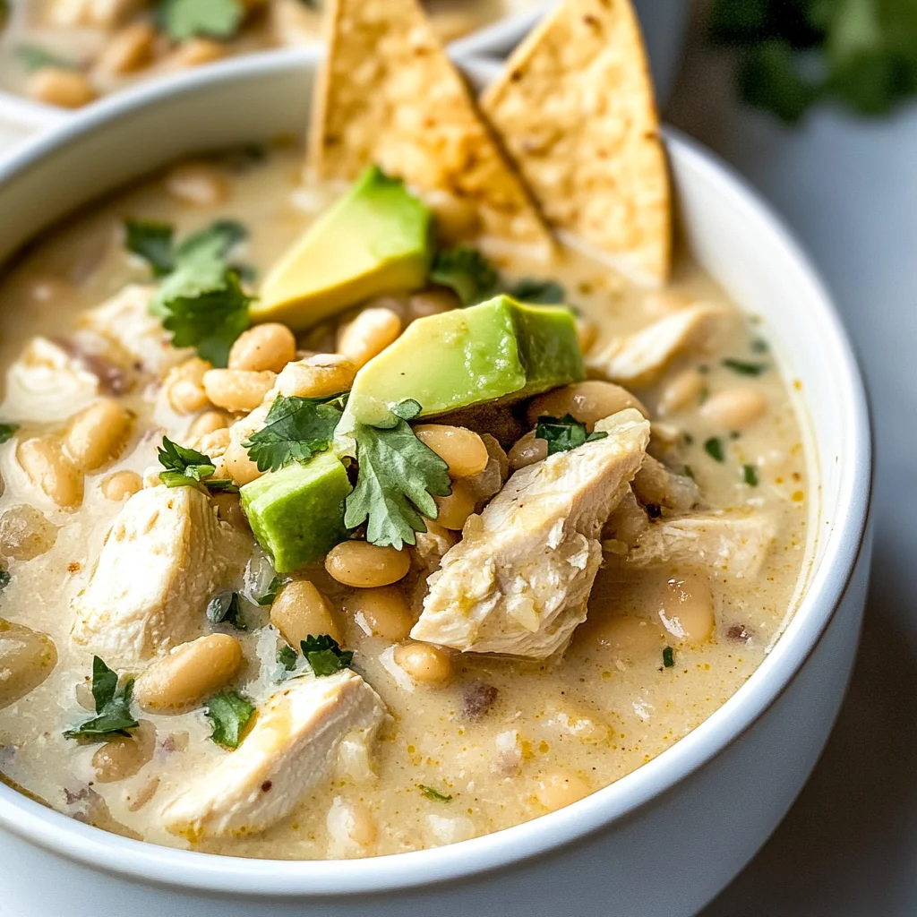 Creamy White Chicken Chili Recipe