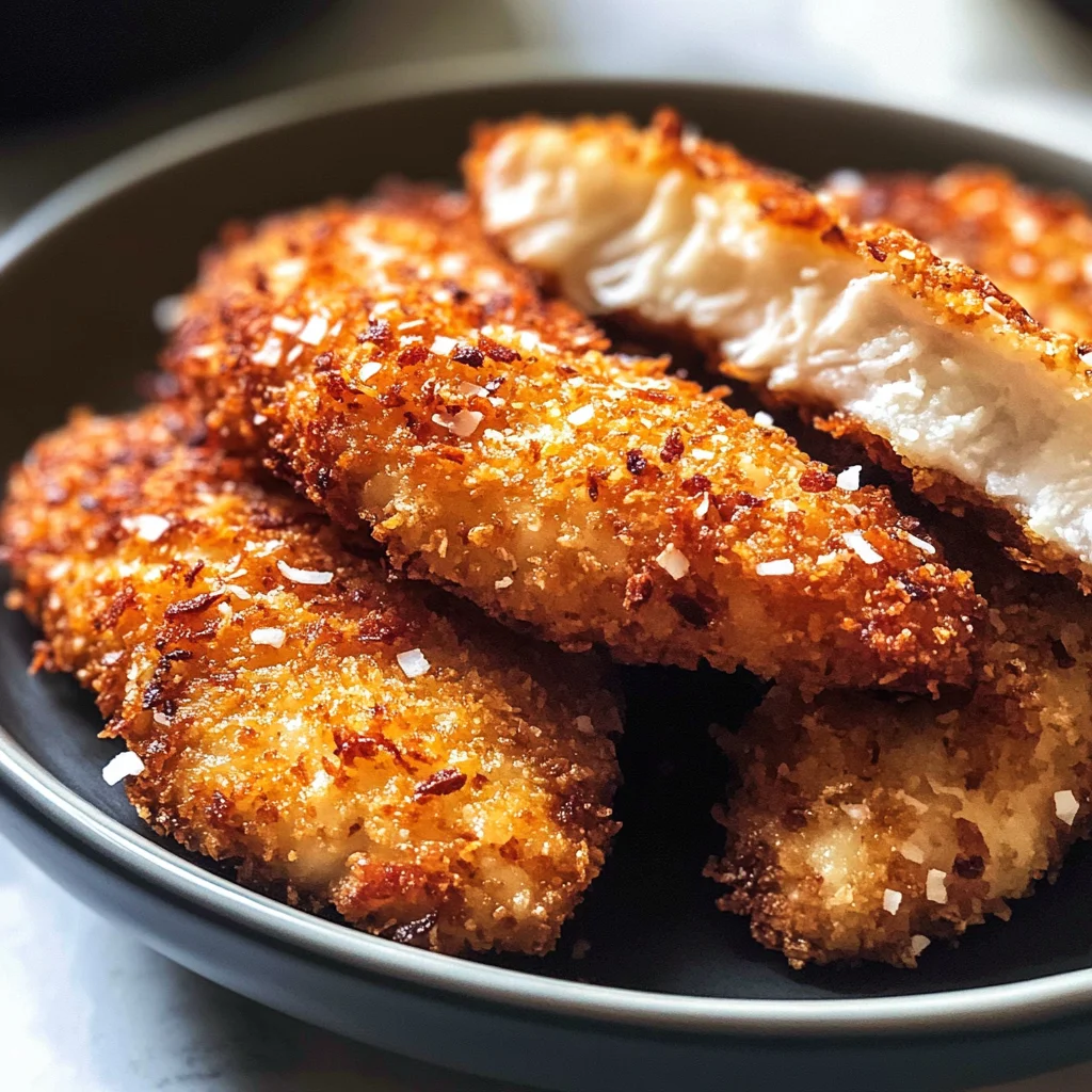 Crispy Coconut Chicken Tenders