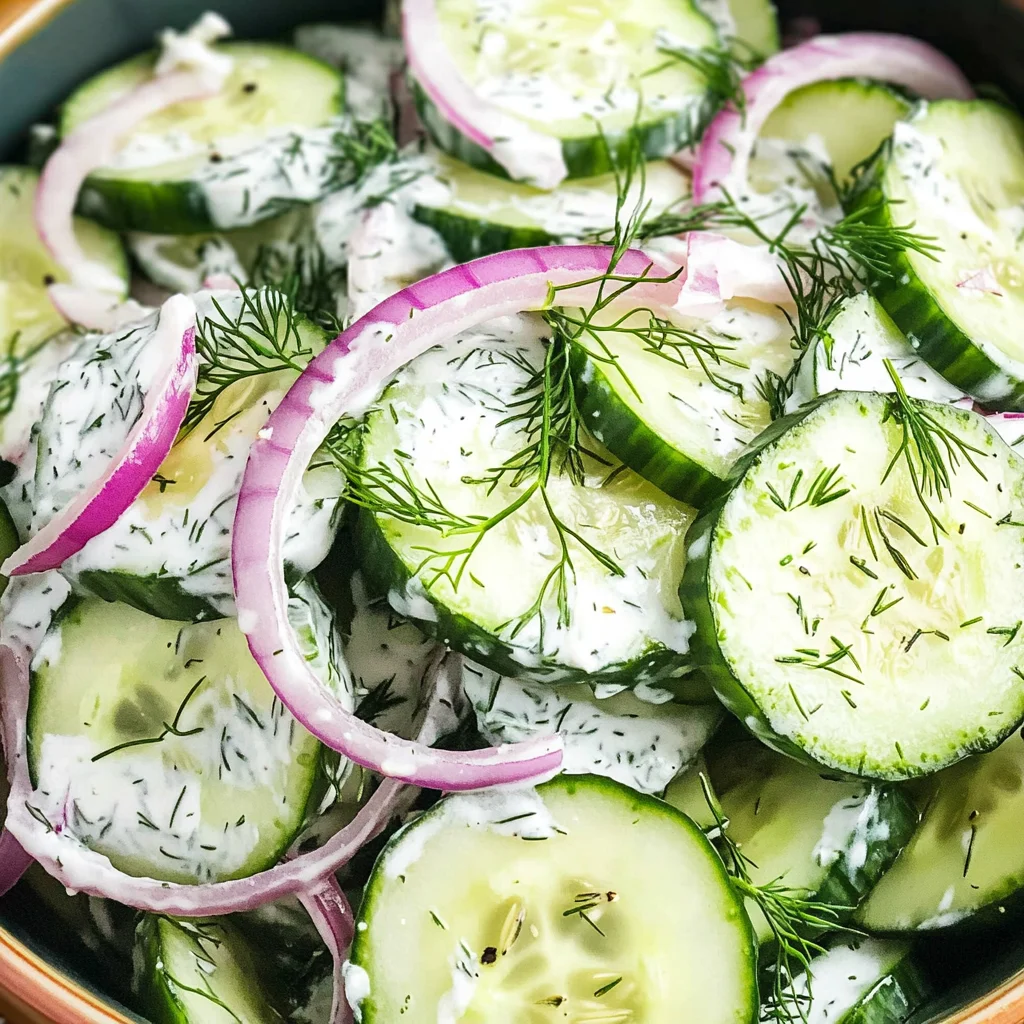 Cucumber Dill Salad