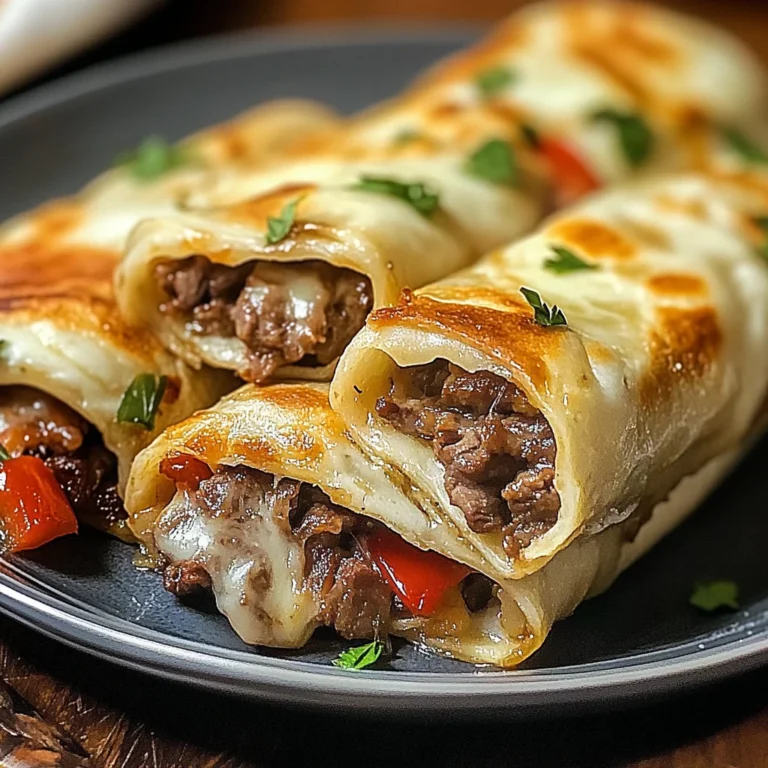 Delicious Keto Philly Cheesesteak Roll Ups
