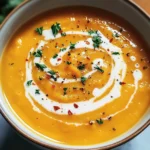 Easy Butternut Squash and Sweet Potato Soup