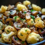 Garlic Cauliflower Mushroom Skillet: Quick & Delicious Dish