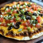 Homemade Mexican Pizza