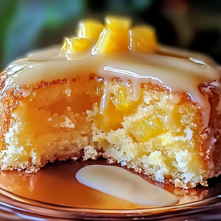 Juicy Pineapple Heaven Cake