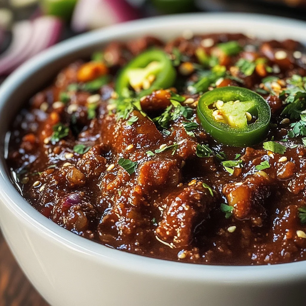 Korean Chile Con Carne