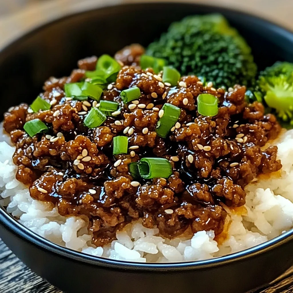 Korean Ground Beef Bowl: An Amazing Ultimate Recipe