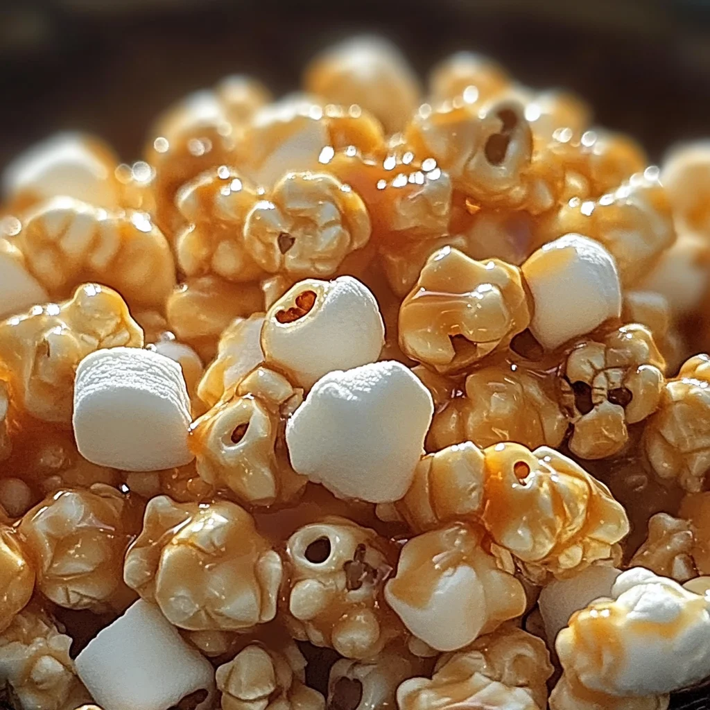 Marshmallow Caramel Corn