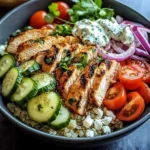 Mediterranean Chicken Bowls
