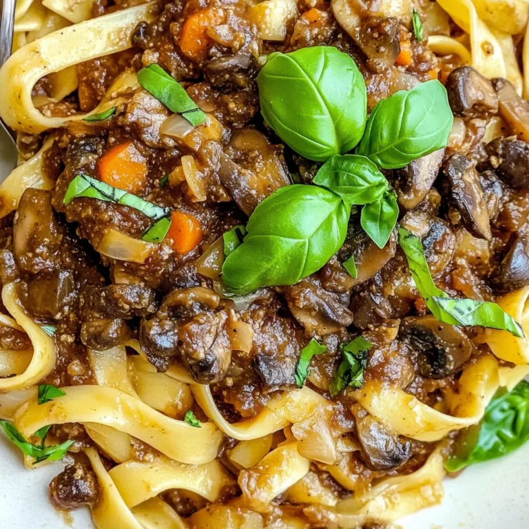 Mushroom Ragu