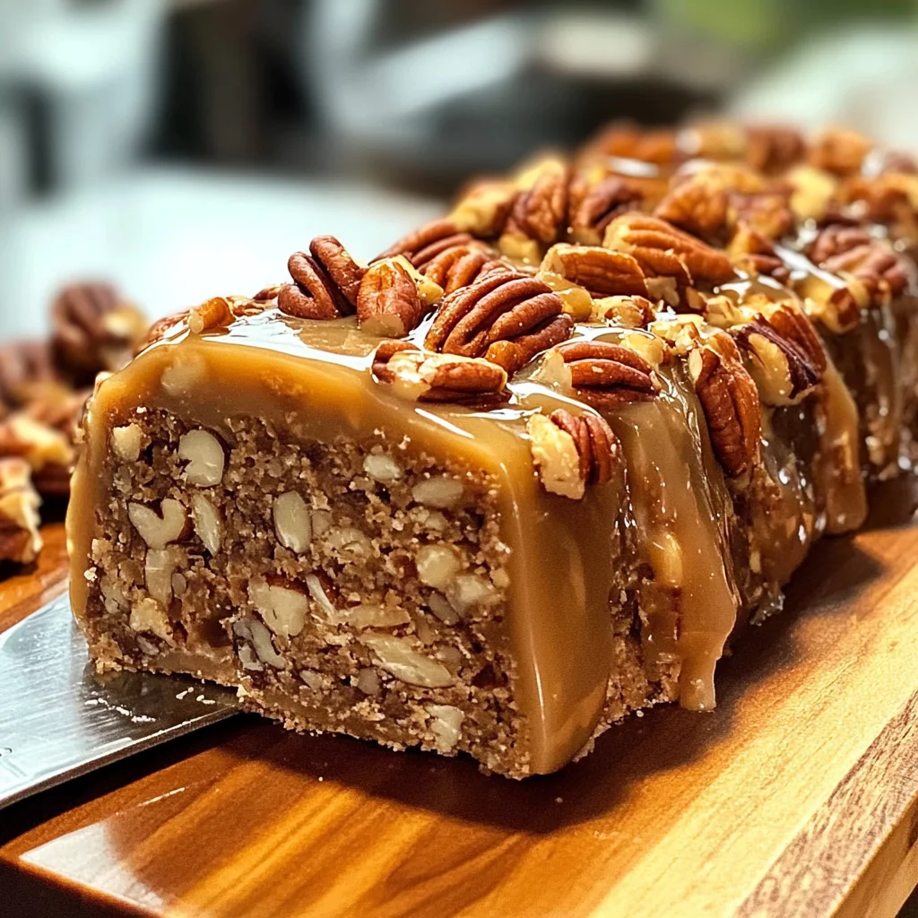Nana’s 3-Ingredient Pecan Log