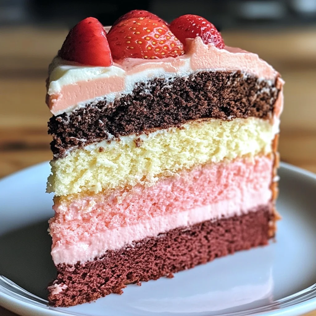 Neapolitan Cake