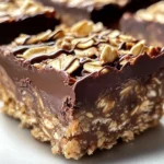 No Bake Chocolate Oatmeal Bars