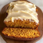Pumpkin Bread with Cream Cheese Frosting Recipe