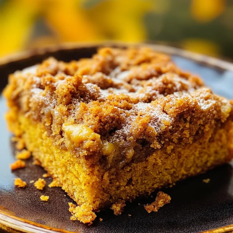 Pumpkin Coffee Cake