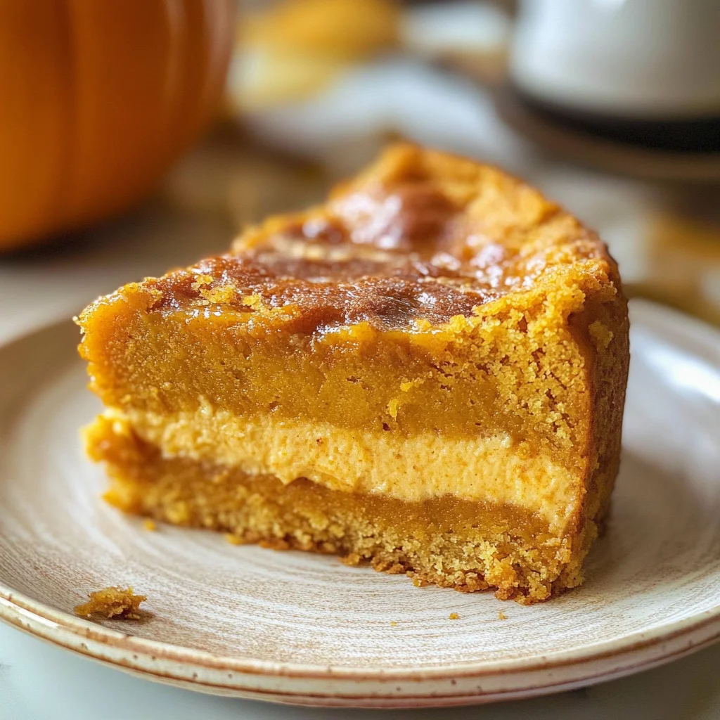 Pumpkin Gooey Butter Cake Recipe