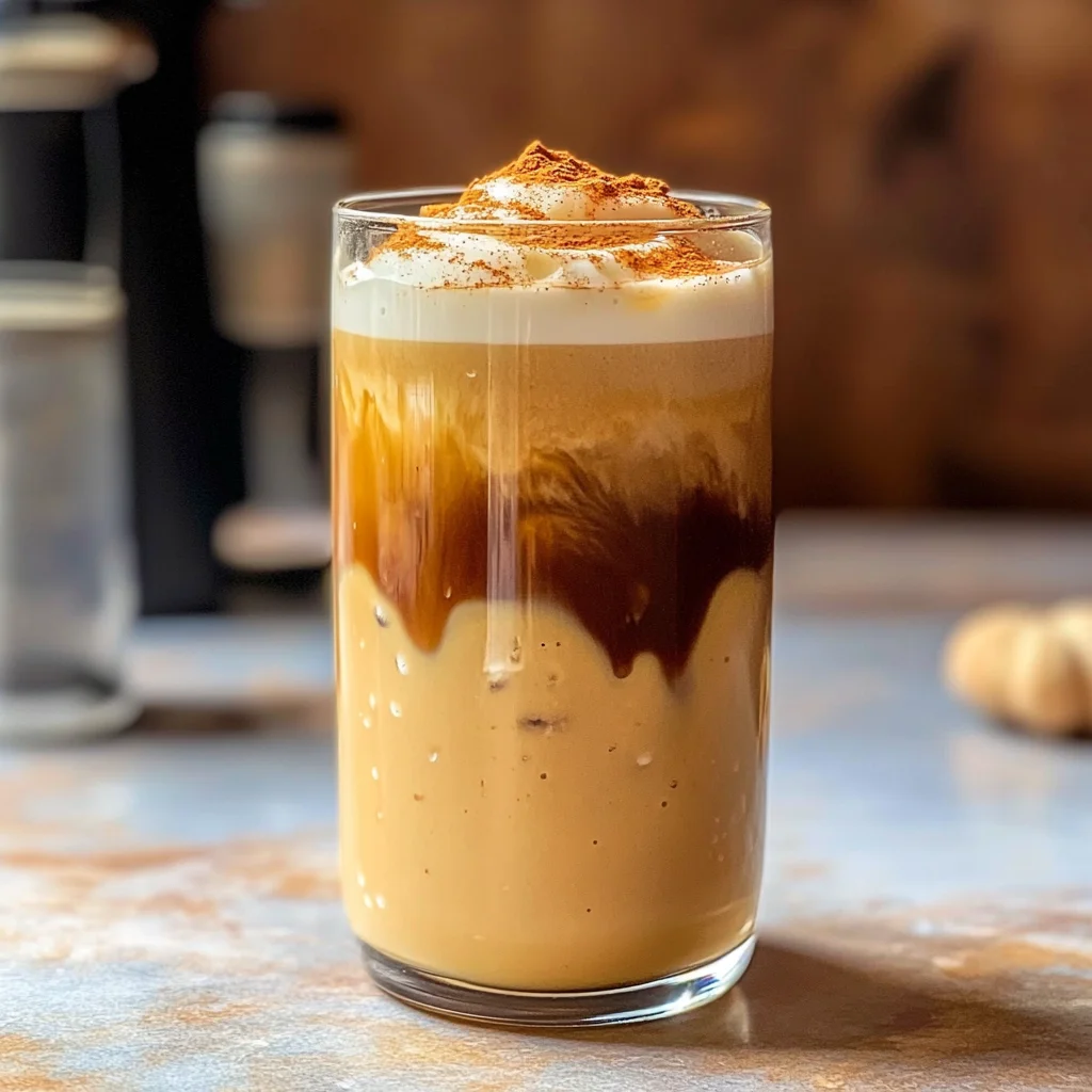Pumpkin Spice Brown Sugar Shaken Espresso