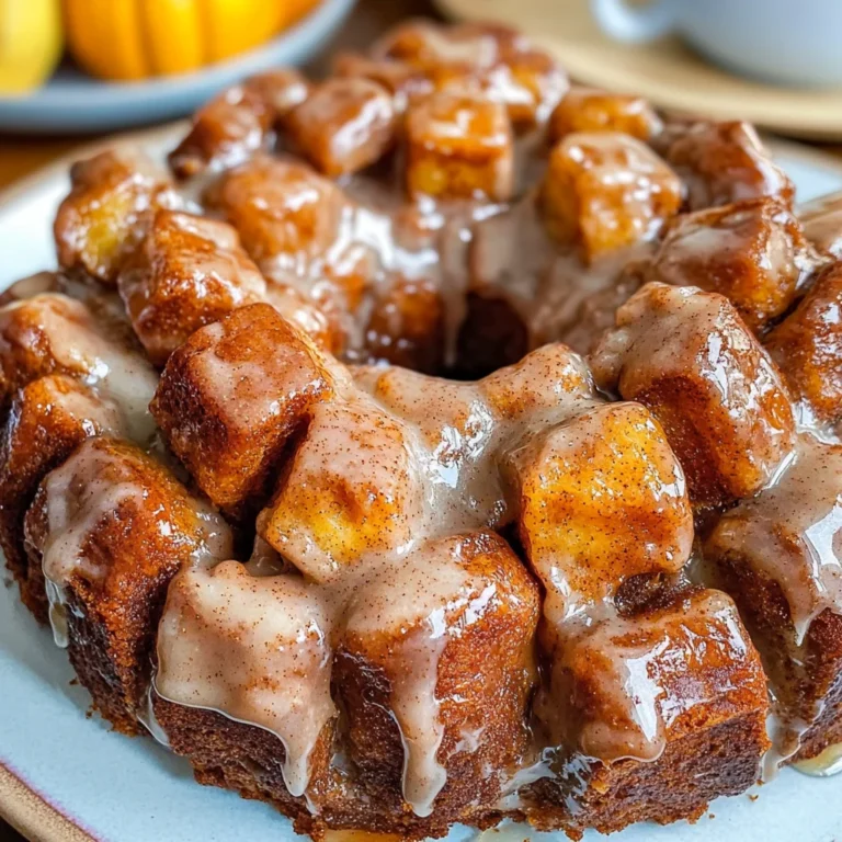 Pumpkin Spice Monkey Bread Recipe