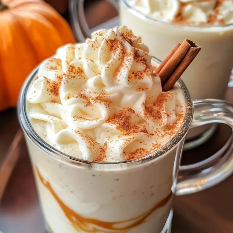 Pumpkin White Hot Chocolate