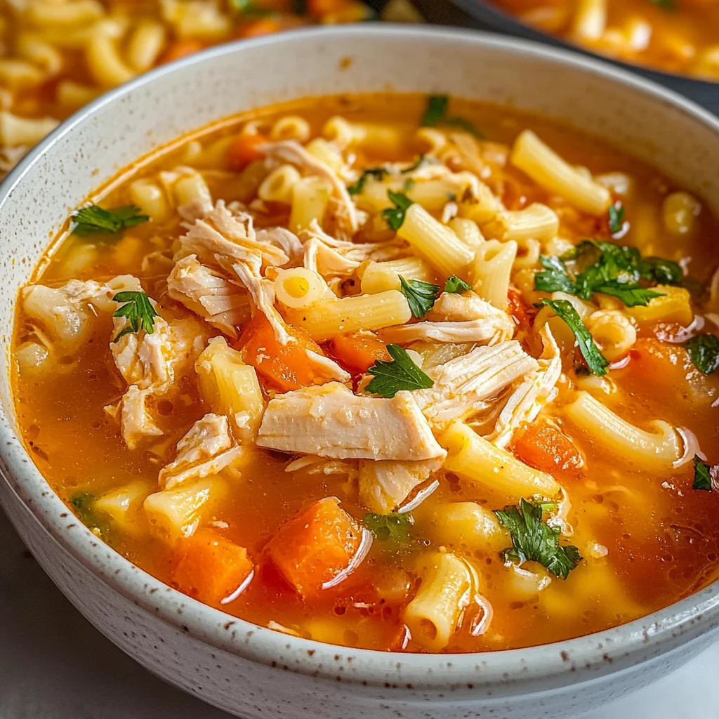 Sicilian Chicken Soup