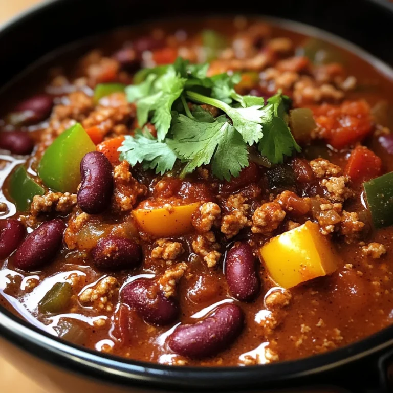 Slow Cooker Chili