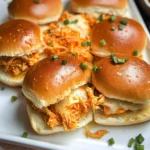 Spicy Buffalo Chicken Sliders