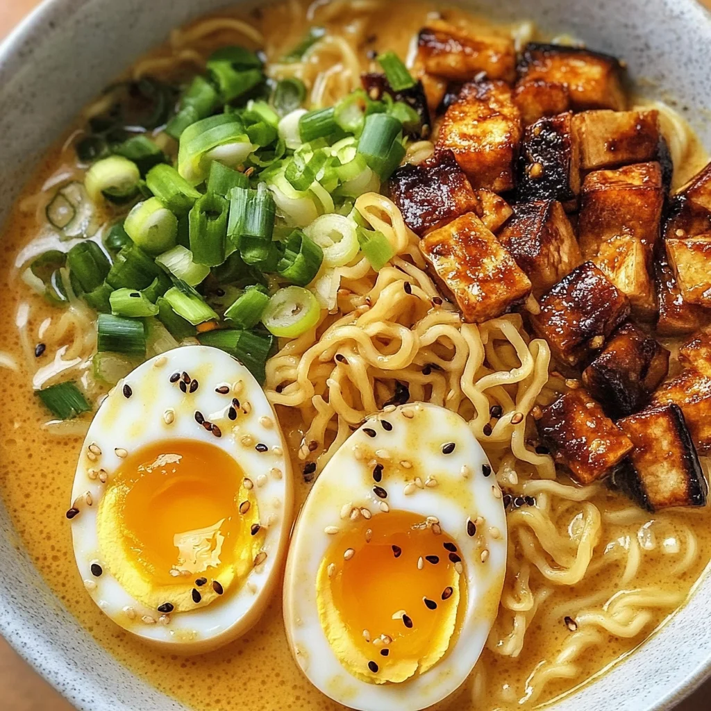 Spicy Coconut Curry Ramen