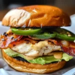Spicy Grilled Chicken Avocado Sandwich