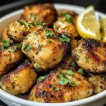 Air Fryer Lemon Chicken Bites