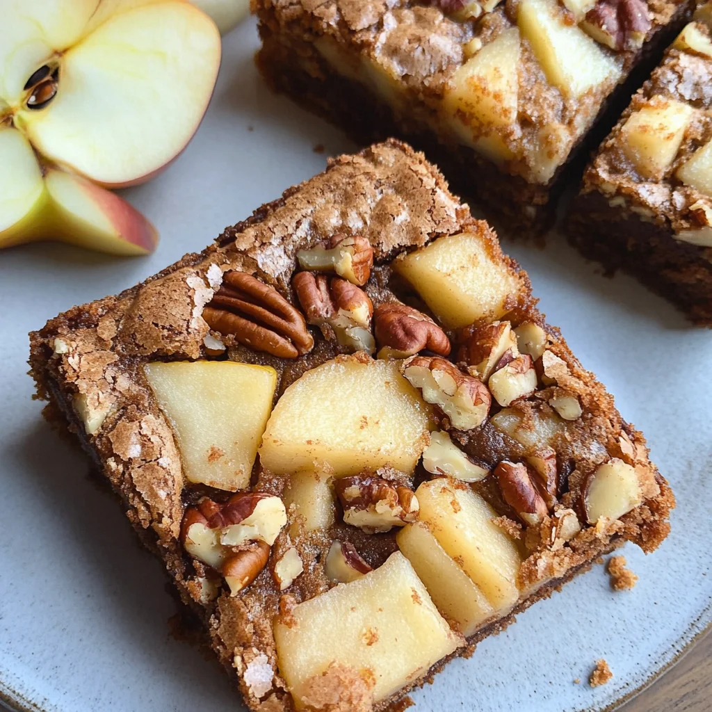 Apple Brownies