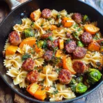 Autumn Sausage Pasta Squash: Amazing 25-Min Fall Favorite