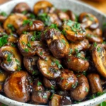 Balsamic Roasted Mushrooms