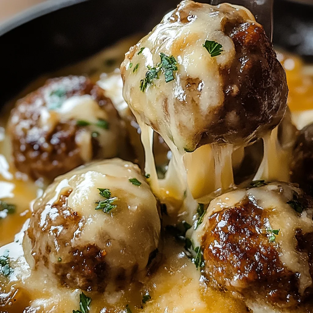 Cheesy French Onion Meatballs: The Ultimate Comfort Food Recipe