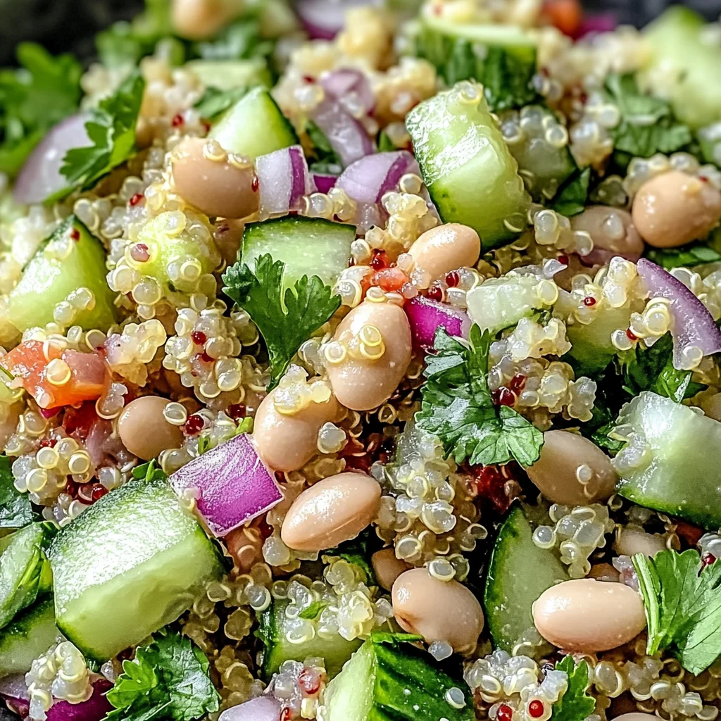 Cilantro Lime Quinoa Salad