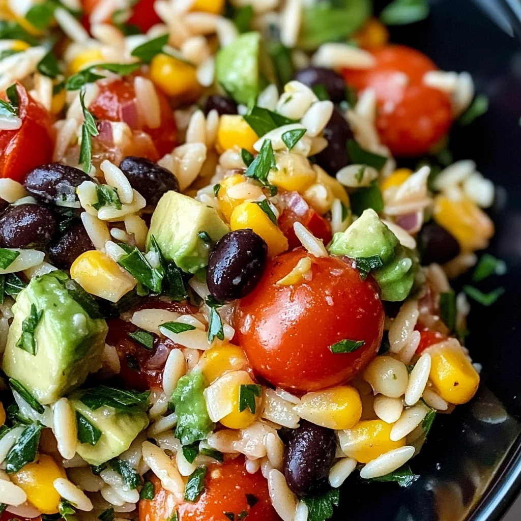Cowboy Orzo Salad