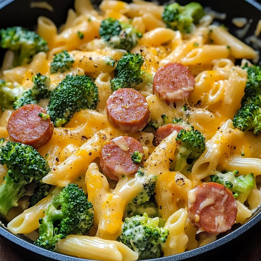 Creamy Kielbasa Broccoli Skillet 30 Minutes Ultimate Delicious