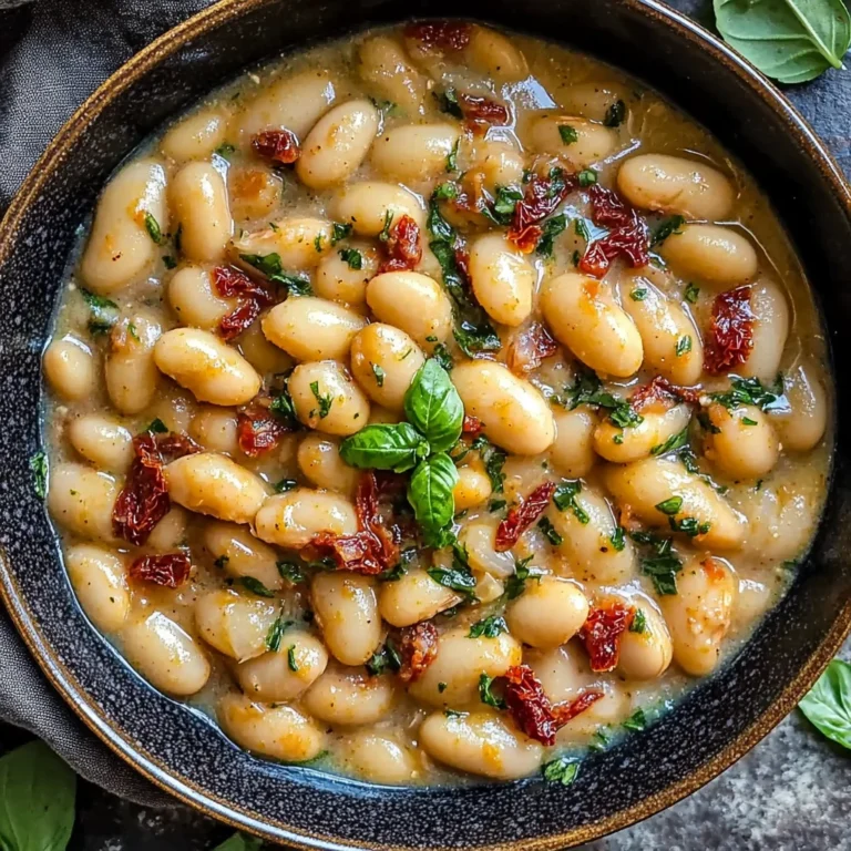Creamy Tuscan Marry Me Butter Beans