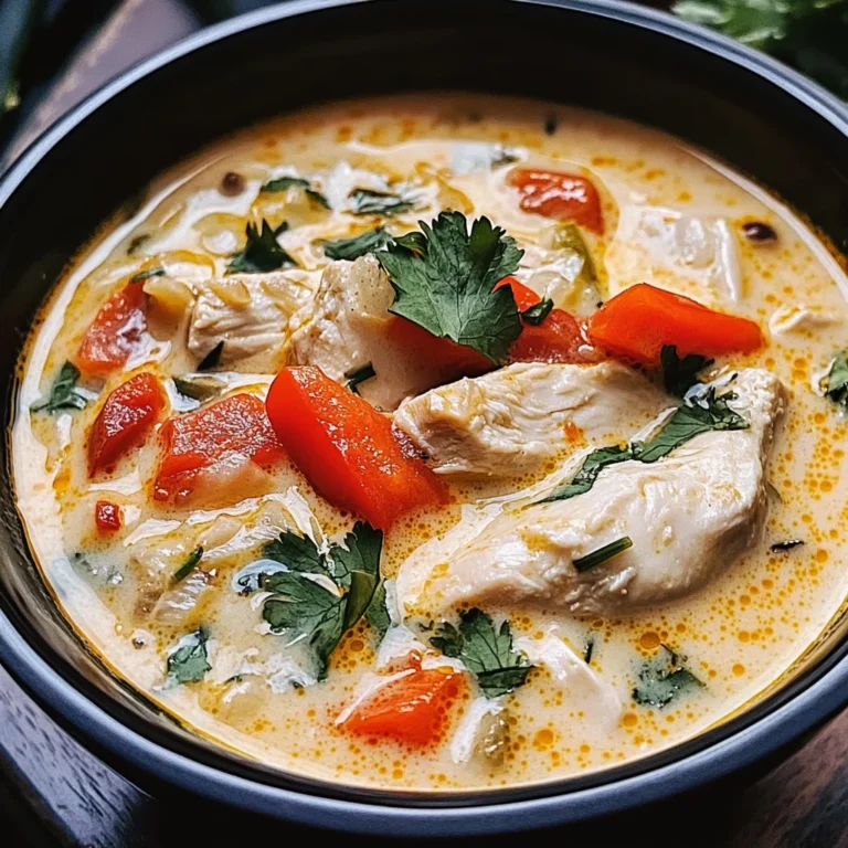 Easy Thai Chicken Soup
