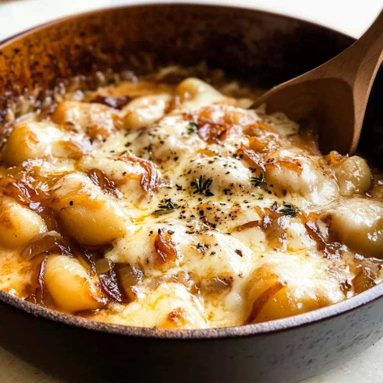 French Onion Gnocchi