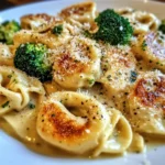 Garlic Parmesan Chicken Tortellini