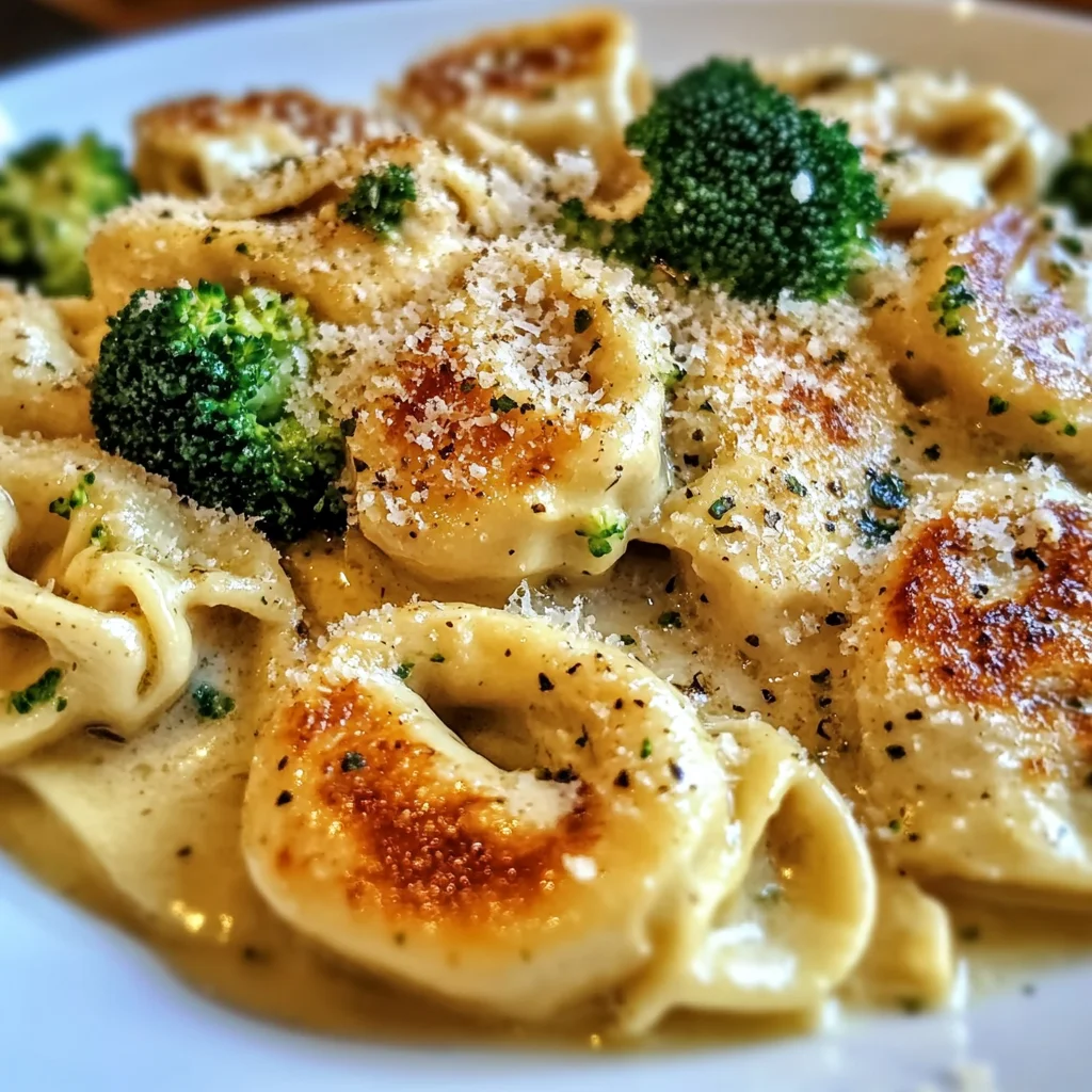 Garlic Parmesan Chicken Tortellini