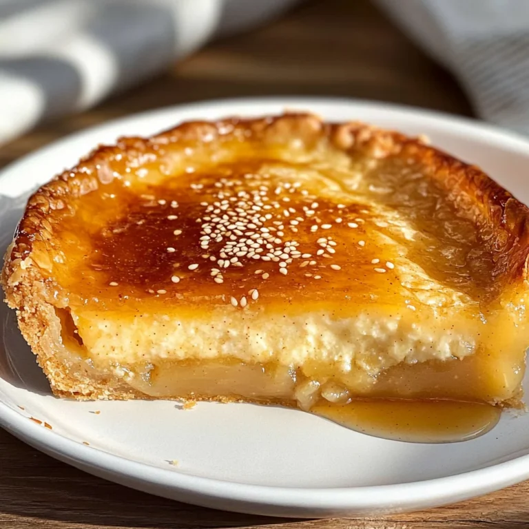 Golden Greek Honey Pie (Melopita)