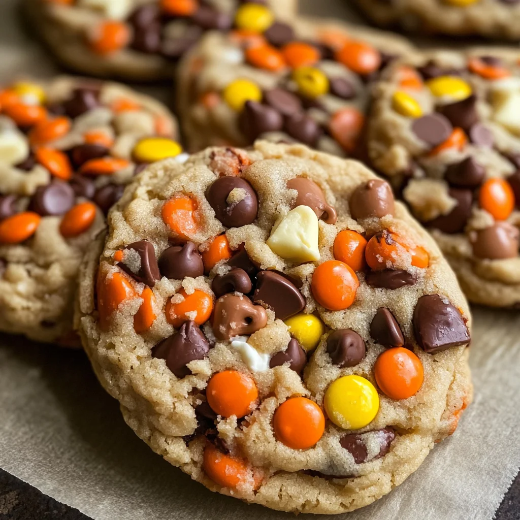 Gooey Reese’s Cheesecake Cookies